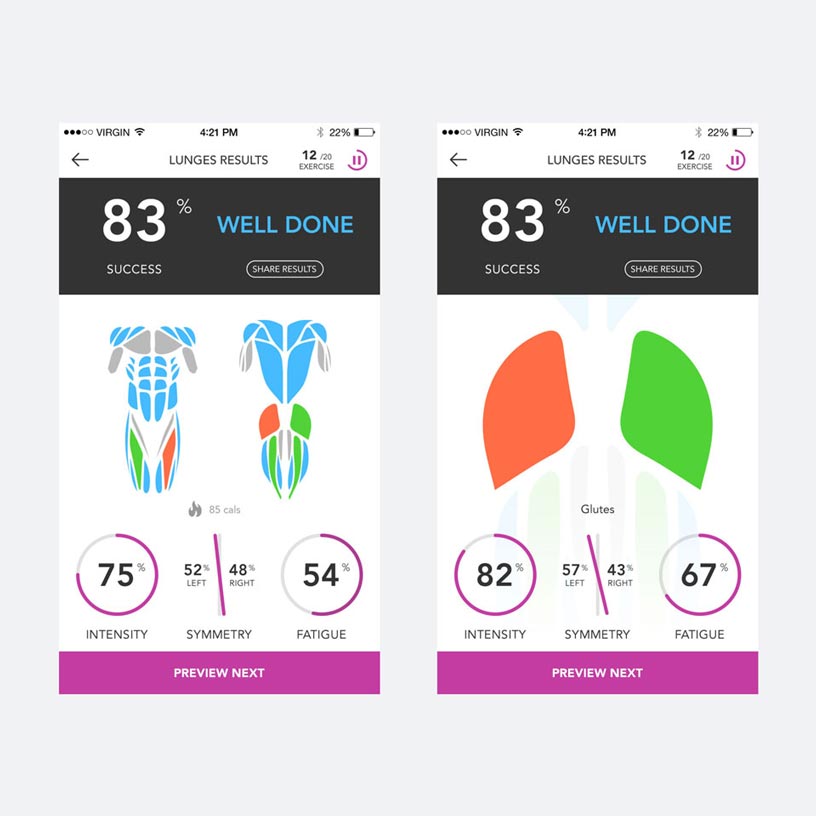 EXERCISE RESULTS & ANALYTICS
